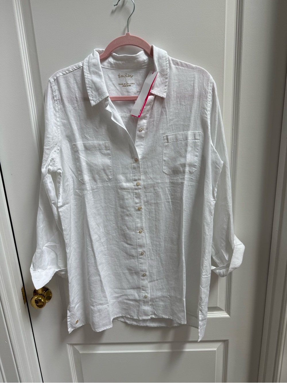 Lilly Pulitzer Seaview Tunic Coverup Large NWT
